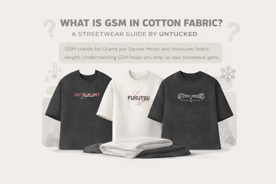 What Is GSM in Cotton Fabric? A Streetwear Guide by Untucked